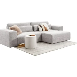 4 zitsbank Lombardy polyetherschuim grijs