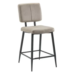 Barkruk Gento microvezel beige