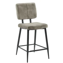 Barkruk Gento velvet beige