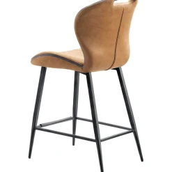 Barkruk Tantini microvezel cognac