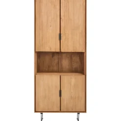 Boekenkast Aska (80 Cm) teak naturel brushed