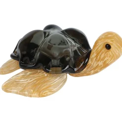 Decoratiebeeld Cassibile schildpad glas