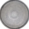 Decoratieschaal Trodena 58 cm rond zwart
