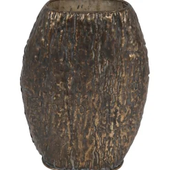 Decoratievaas Mingardo M brons ovaal