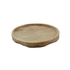 Dienblad Scaffale rond 40 teak wortel
