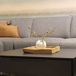 Dienblad Scaffale 30x30 teak wortel