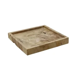 Dienblad Scaffale 40x40 teak wortel