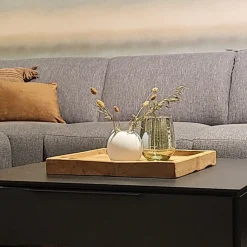 Dienblad Scaffale 40x40 teak wortel