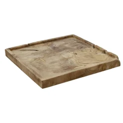 Dienblad Scaffale 50x50 teak wortel