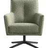 Draaifauteuil Dono groen