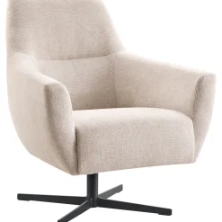 Draaifauteuil Gudo beige