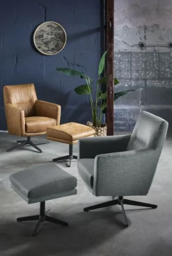 Draaifauteuil Morini camel excellent comfort