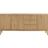 Dressoir Arrosto eikenhout 76x180x45 cm light roast