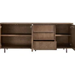 Dressoir Calvo 80x200x45 cm bruin