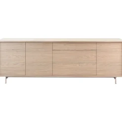 Dressoir Famosa 76x228x45 cm bruin