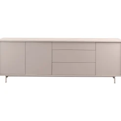 Dressoir Famosa 76x228x45 cm grijs