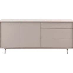 Dressoir Famosa 76x180x45 cm grijs