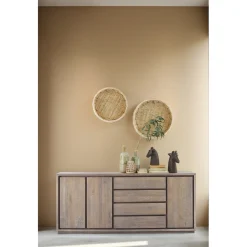 Dressoir Lavio (203 cm) eiken slate