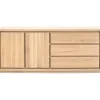 Dressoir Lavio (164 cm) eiken naturel grijs