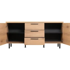 Dressoir Paranno 77x165x42 cm bruin