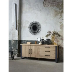 Dressoir Verato (200 cm) naturel grey