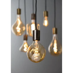 E27 Ledlamp Luce amber 4 Watt 12,5 cm bol