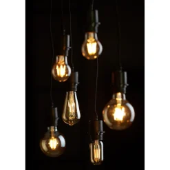 E27 Ledlamp Luce amber 4 Watt 6 cm kogel