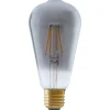 E27 Ledlamp Luce smoke 4 Watt 6,5 cm hoekig