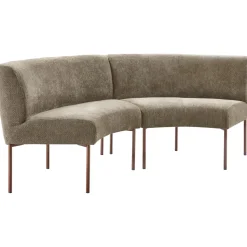 Eetkamerbank Cenare 230 cm taupe