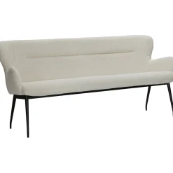 Eetkamerbank Lembo 190 cm ecru