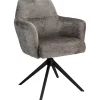 Eetkamerstoel Balestro draaibaar grijs
