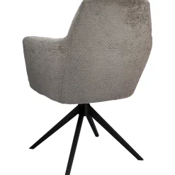 Eetkamerstoel Balestro draaibaar grijs