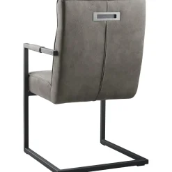 Eetkamerstoel Dantero microvezel antraciet