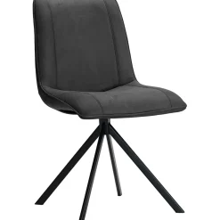 Eetkamerstoel Fare microleder antraciet