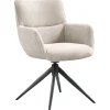 Eetkamerstoel Lasanto draaibaar ecru