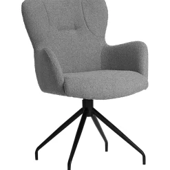 Eetkamerstoel Lembo draaibaar grijs