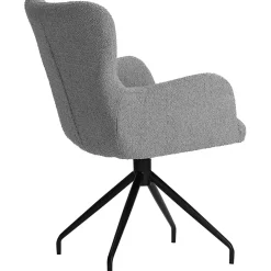 Eetkamerstoel Lembo draaibaar grijs