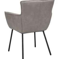 Eetkamerstoel Novile microleder beige