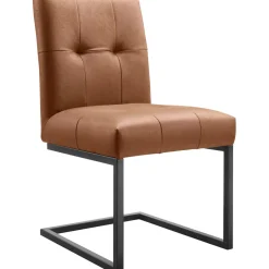 Eetkamerstoel Oro microleder bruin