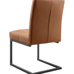 Eetkamerstoel Oro microleder bruin