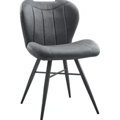 Eetkamerstoel Tantini microvezel antraciet