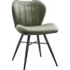 Eetkamerstoel Tantini microvezel groen