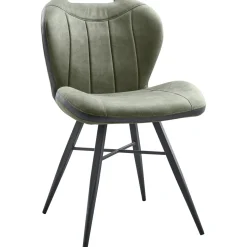 Eetkamerstoel Tantini microvezel groen
