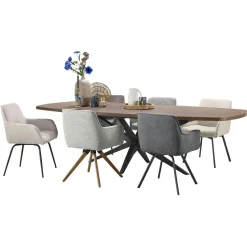 Eetkamerstoel Turelli antraciet