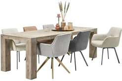 Eetkamerstoel Turelli draaibaar beige