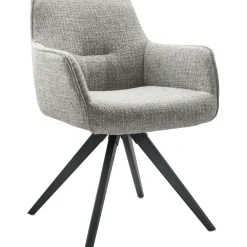 Eetkamerstoel Turelli lichtgrijs