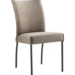 Eetkamerstoel Vitale microvezel taupe