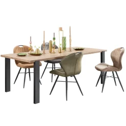 Eettafel Adanti 220x100 cm rechthoekig