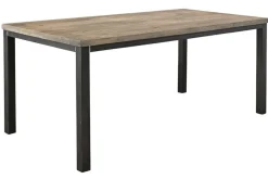Eettafel Hevano eikenhout 250x105 cm rechthoekig