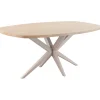 Eettafel Mascaro 275x130 cm Deens ovaal misty oak